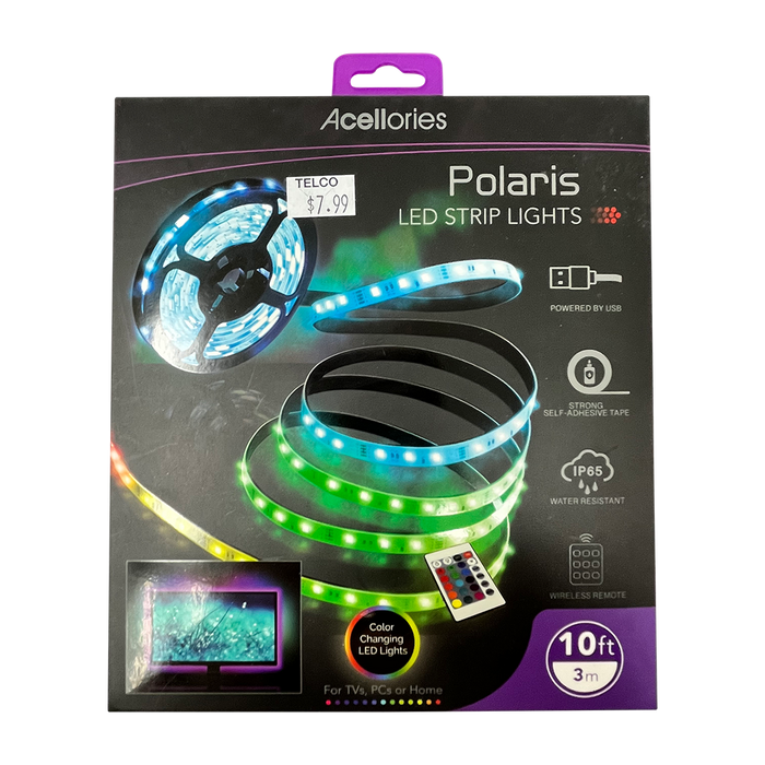 Acellories Polaris LED Strip Lights 10FT