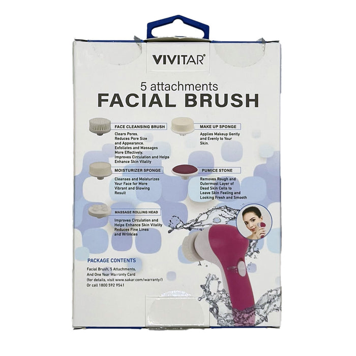 Vivitar Facial Brush And 5 Attachments