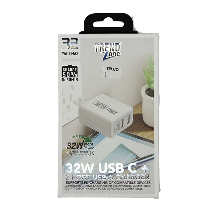 Trendzone 32W USB C wall charger